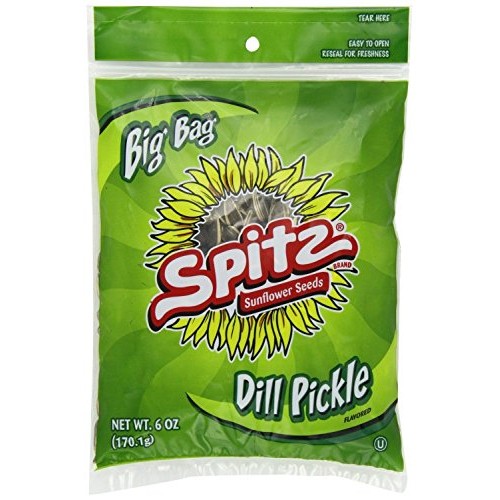 Spitz, Sunflower Seeds, 6Oz Bag Pack Of 4 Choose Flavors Belo