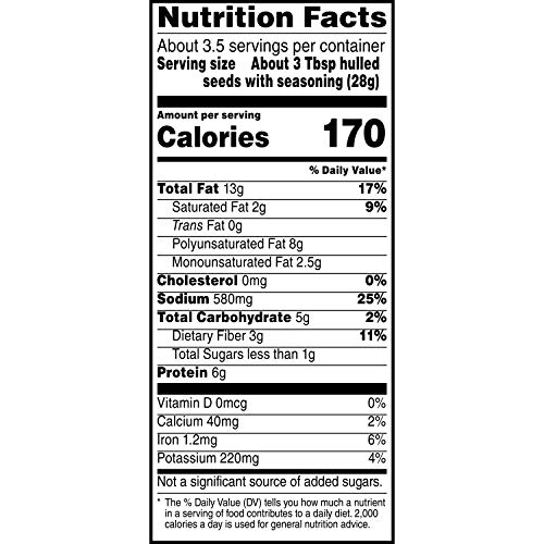 Spitz Sunflower Seeds, Cracked Pepper, 6 Oz Pack of 9