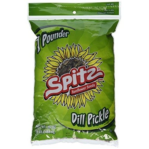 Spitz Sunflower Seeds Dill Pickle, 1 Pound Bag Single