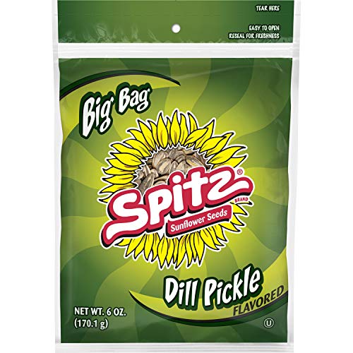 Spitz Sunflower Seeds, Dill Pickle, 6Oz Bags, 9 Count