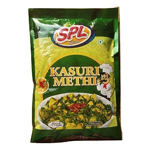 Spl Premium Dried Fenugreek Leaves 100Gm | Kasoori Methi