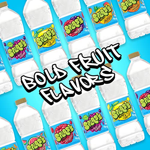 Splash Blast, Flavored Water Beverage, Lemon Flavor, 16.9 Fl Oz ...