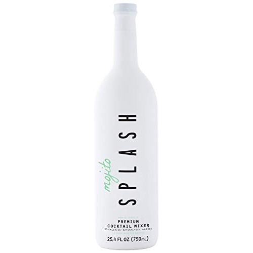 Splash Mojito Premium Cocktail Mixer | 25.4 Fl Oz Total | Low Su