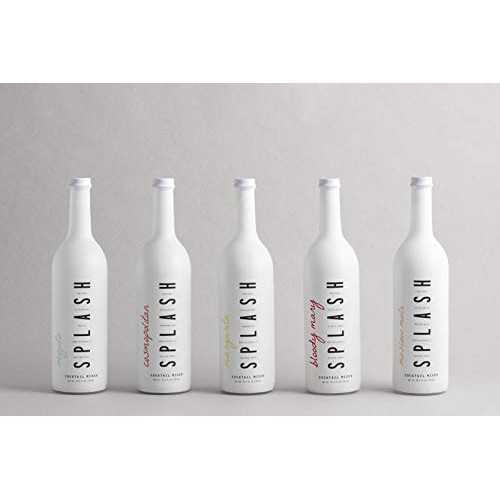 Splash Moscow Mule Premium Cocktail Mixer| 25.4 Fl Oz Total | Lo