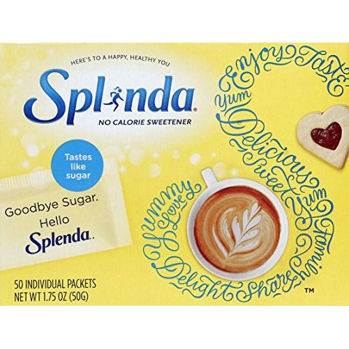 Splenda No Calorie Sweetener Packets, 50 Count