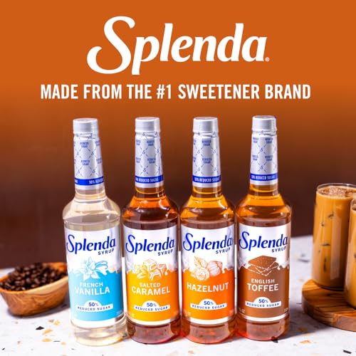 Splenda Coffee Syrup, English Toffee, Reduced Sugar, Flavored Li...