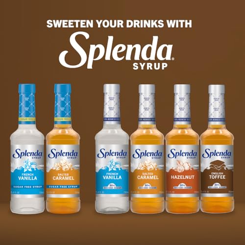 Splenda Coffee Syrup, English Toffee, Reduced Sugar, Flavored Li...