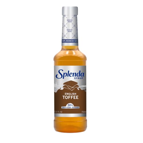 Splenda Coffee Syrup, English Toffee, Reduced Sugar, Flavored Li...
