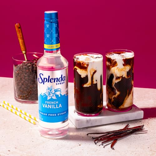 Splenda Coffee Syrup, French Vanilla, Sugar Free, Flavored Liqui...