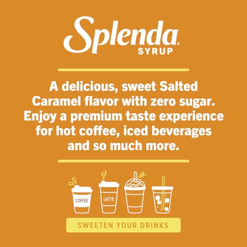 Splenda Coffee Syrup, Salted Caramel, Sugar Free, Flavored Liqui...