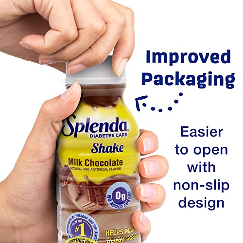 SPLENDA Diabetes Care Shakes - Meal Replacement Shake, Milk Choc...