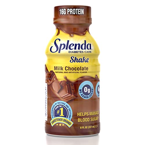 SPLENDA Diabetes Care Shakes - Meal Replacement Shake, Milk Choc...