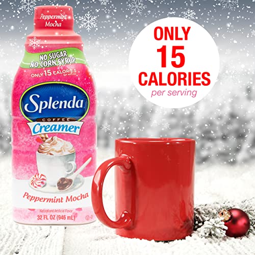 Splenda Limited Edition Peppermint Mocha Sugar Free, Low Calorie