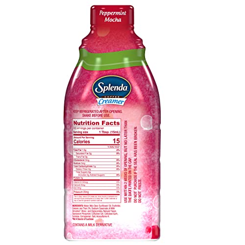 Splenda Limited Edition Peppermint Mocha Sugar Free, Low Calorie