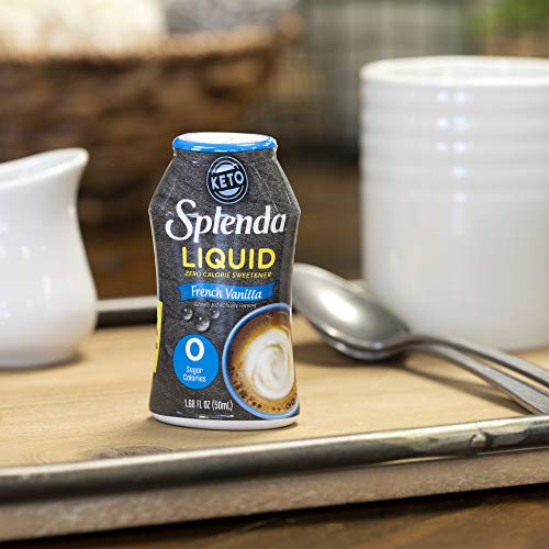 Splenda Liquid Zero Calorie French Vanilla Sweetener Drops, 1.68
