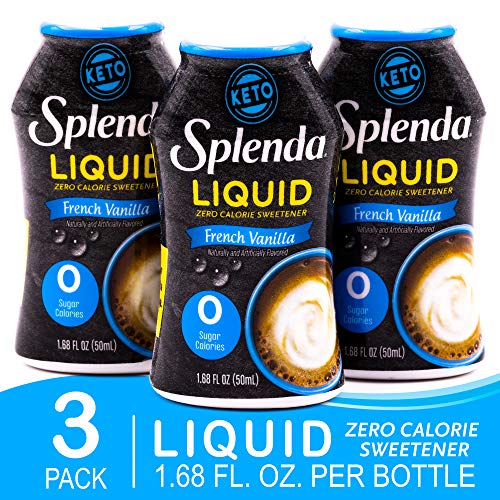 Splenda Liquid Zero Calorie French Vanilla Sweetener Drops, 1.68