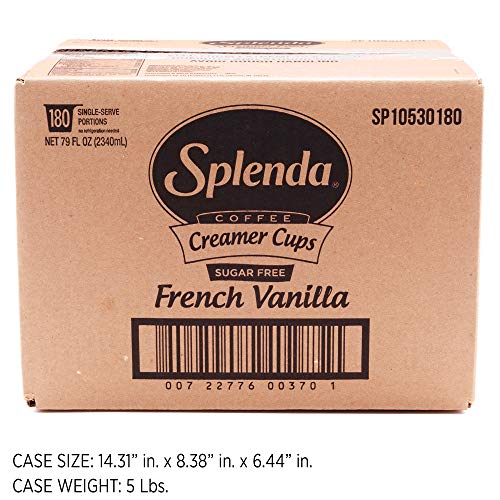 Splenda Low Calorie Single Serve Coffee Creamer Cups, French Van