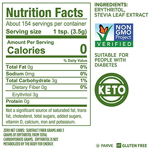 Splenda Naturals Stevia Zero Calorie Sweetener Jar Refill Pouch: