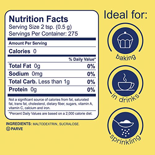 Splenda, No Calorie Sweetener Granular, 9.7 Oz
