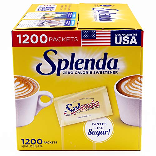Splenda No Calorie Sweetener, Single-Serve Packets 1200 Count