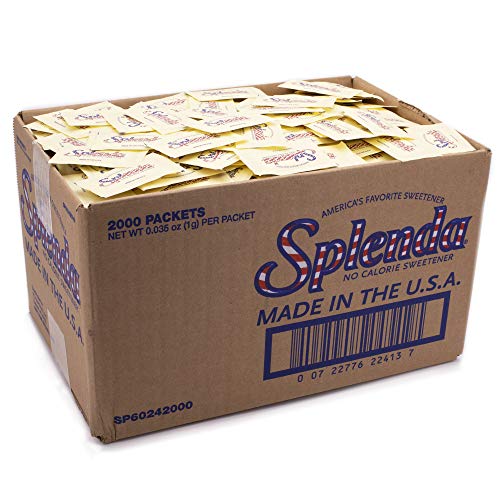 Splenda No Calorie Sweetener, Single-Serve Packets 2000 Count