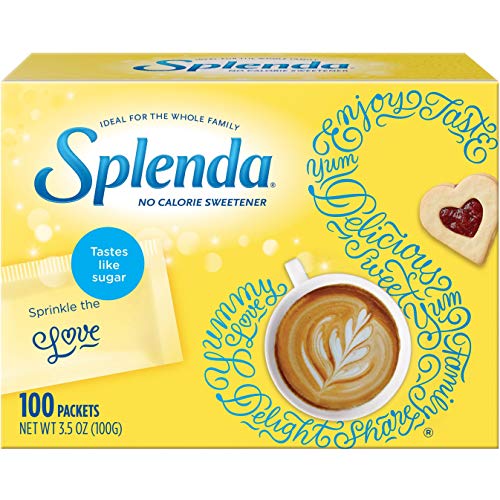 Splenda No Calorie Sweetener, Single-Serve Packets 100 Count,