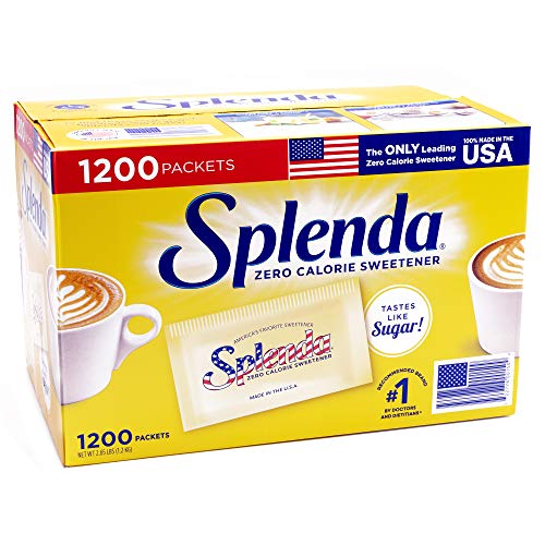Splenda No Calorie Sweetener, Single-Serve Packets 1200 Count