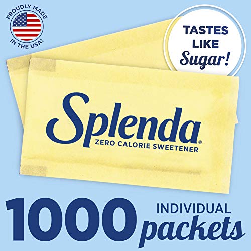 Splenda No Calorie Sweetener Value Pack, 1000 Individual Packets