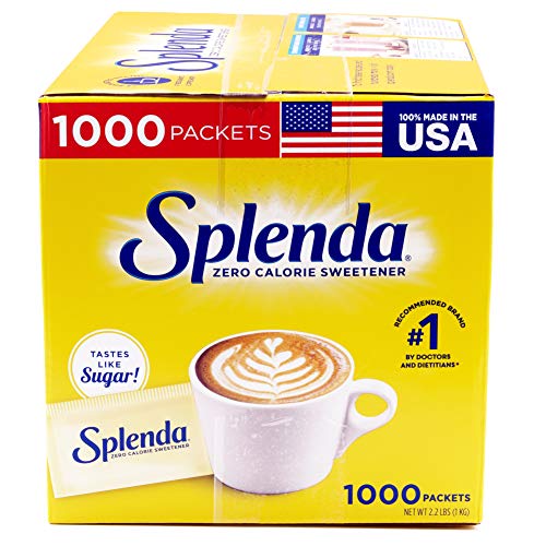 Splenda No Calorie Sweetener Value Pack, 1000 Individual Packets