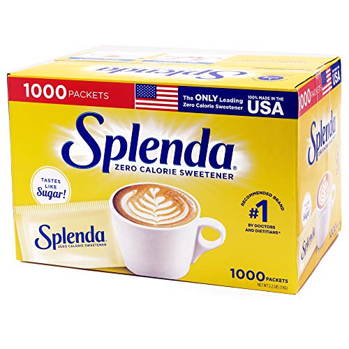 Splenda No Calorie Sweetener Value Pack, 1000 Individual Packets