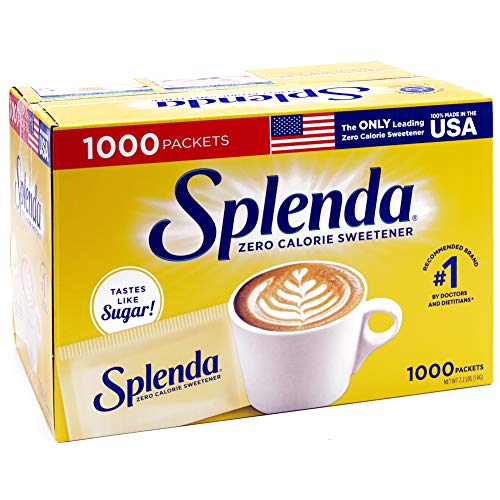 Splenda No Calorie Sweetener Value Pack, 1000 Individual Packets