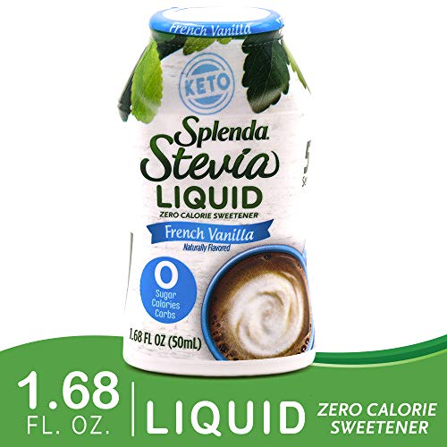 Splenda Stevia Liquid, French Vanilla Zero Calorie Sweetener Dro
