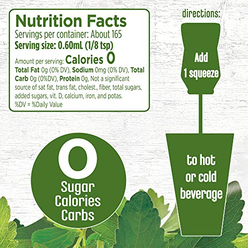 Splenda Liquid Stevia Zero Calorie Sweetener Drops, 3.38 Fluid O