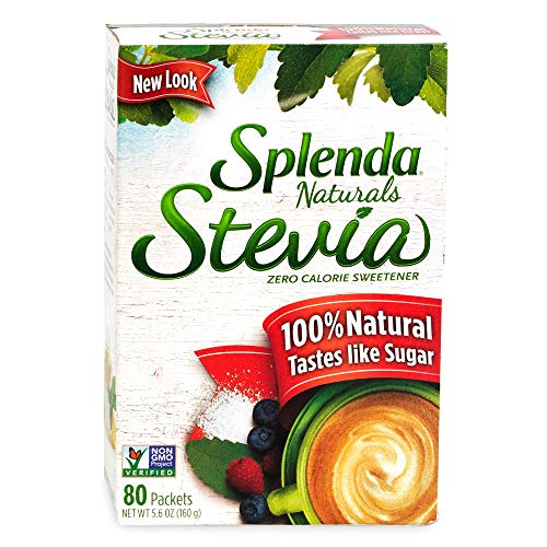 Splenda, Stevia Sweetener Packets, 5.6Oz 80 Ct