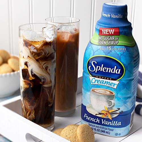 Splenda Sugar Free, Low Calorie French Vanilla Coffee Creamer. S