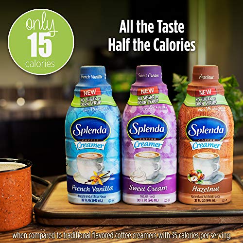 Splenda Sugar Free, Low Calorie French Vanilla Coffee Creamer. S