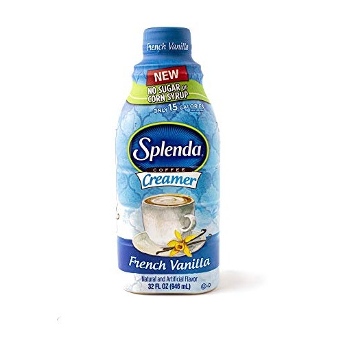 Splenda Sugar Free, Low Calorie French Vanilla Coffee Creamer. S