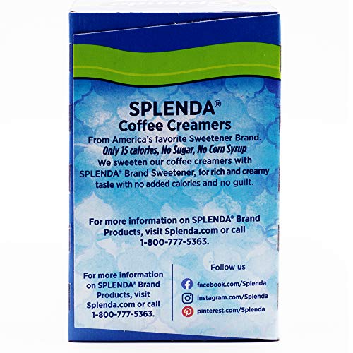 Splenda Sugar Free Low Calorie Single Serve Coffee Creamer Cups,