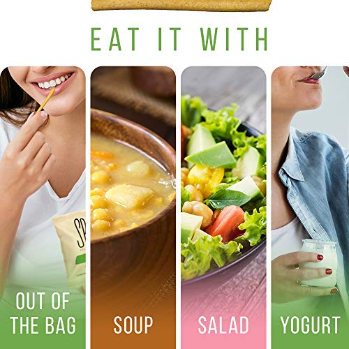 Splitz Original Crunchy Split Pea Crisp Snacks 1.5Oz 16 Pack N