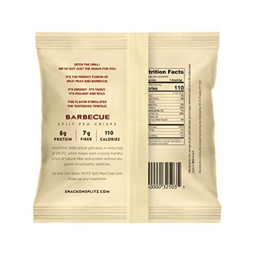 Splitz Plant-Based Protein &Amp; Fiber, Gluten-Free, Vegan, Non-Gmo,