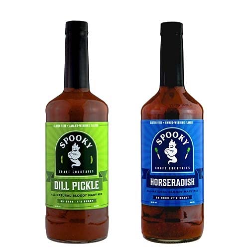 Spooky Bloody Mary Cocktail Mix Variety Pack| Featuring Dill Pic