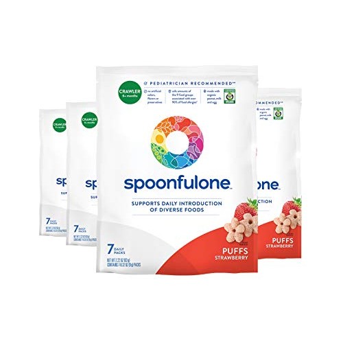 Spoonfulone Early Allergen Introduction Puffs | Smart Feeding Sn