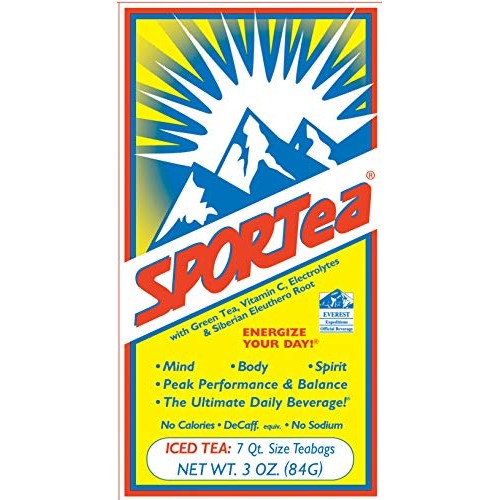 Sportea Iced Tea Bags, 3 Ounce, 5-Pack 7 Qt. Size Bags Per Pack