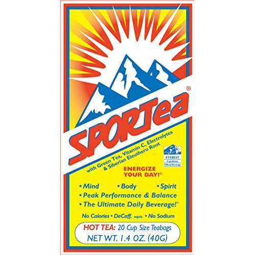 Sportear Hot: 20 Individual Tea Bags/Box Pack Of 2 Boxes