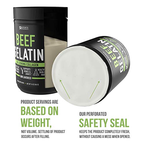 Gelatin Collagen Cooking Powder ~ Sourced From Pasture Raised,Gr