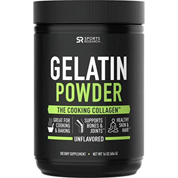 Gelatin Collagen Cooking Powder ~ Sourced from Pasture Raised,Gr...