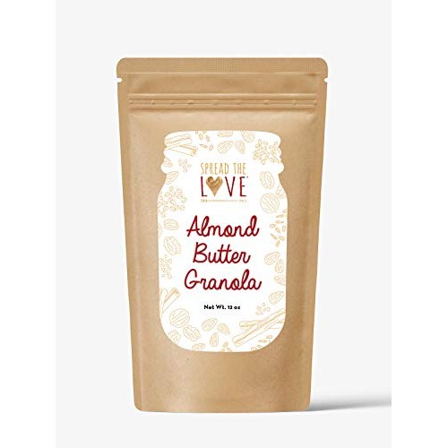 Spread The Love Almond Butter Granola, Vegan, Non-Gmo, All-Natur