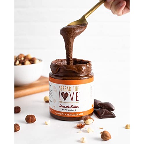 Spread The Love CHOCOLATE HAZELNUT Dessert Butter, 10 oz Vegan,...