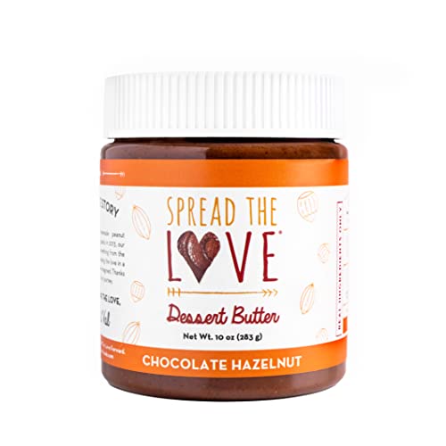 Spread The Love CHOCOLATE HAZELNUT Dessert Butter, 10 oz Vegan,...