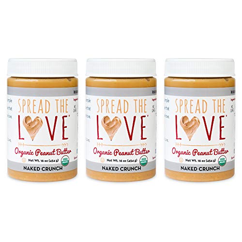 Spread The Love Naked Crunch Organic Peanut Butter Organic, All